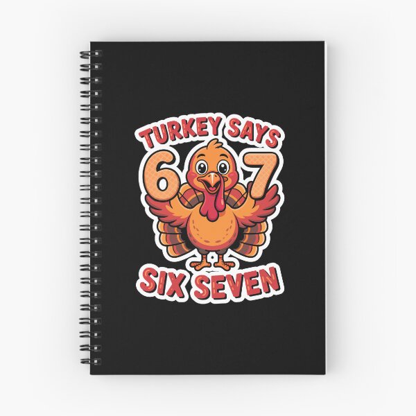 Item preview, Turkey Says Six Seven  designed and sold by WoodburyLake.