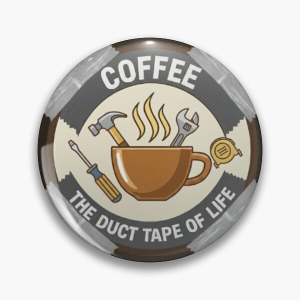 Artikelvorschau, Kaffee: Das Klebeband des Lebens entworfen und verkauft von Blaze & Trail Creative.
