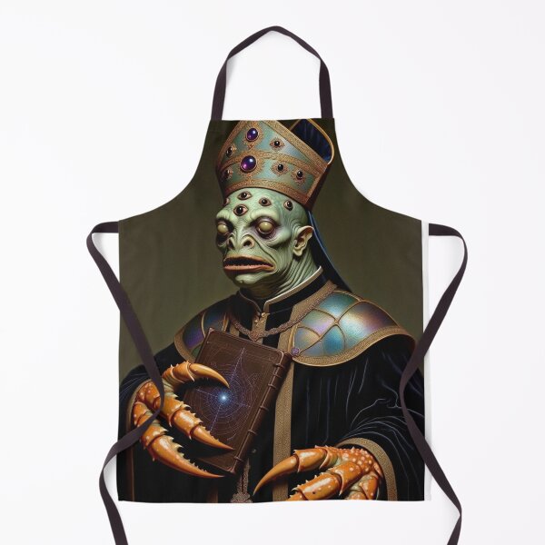 Item preview, Deacon Crabhands a Creepy Lovecraftian citizen of Innsmouth portrait art designed and sold by Vintage Designs +.