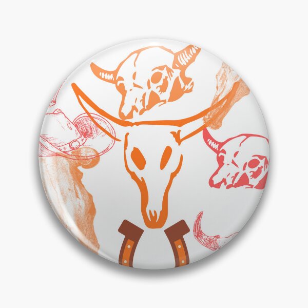 Item preview, Cow skull design in browns designed and sold by Extremeallie.