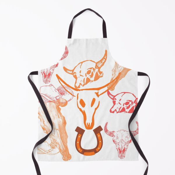 Item preview, Cow skull design in browns designed and sold by Extremeallie.