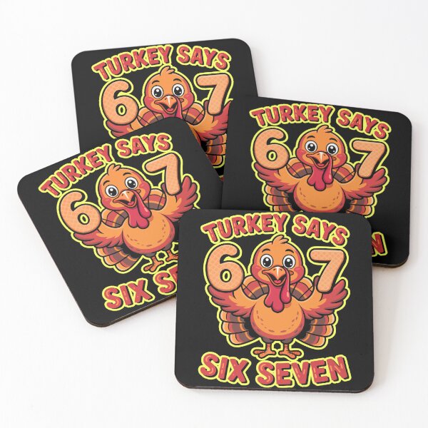 Item preview, Turkey Says Six Seven  designed and sold by WoodburyLake.