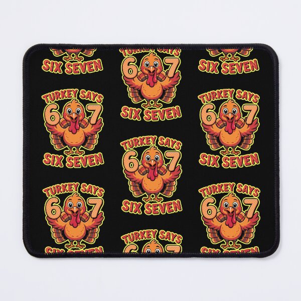 Item preview, Turkey Says Six Seven  designed and sold by WoodburyLake.