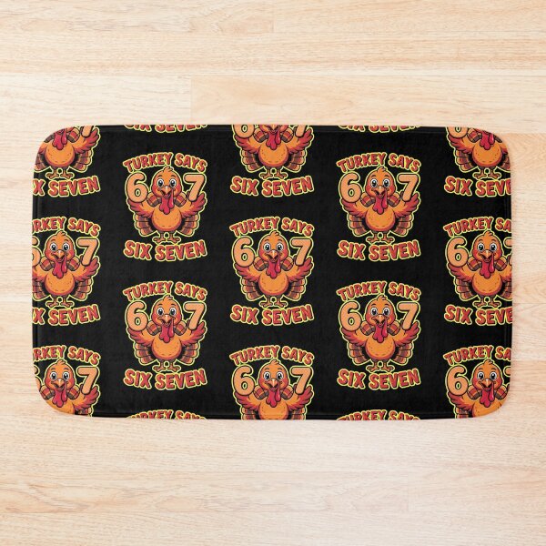 Item preview, Turkey Says Six Seven  designed and sold by WoodburyLake.