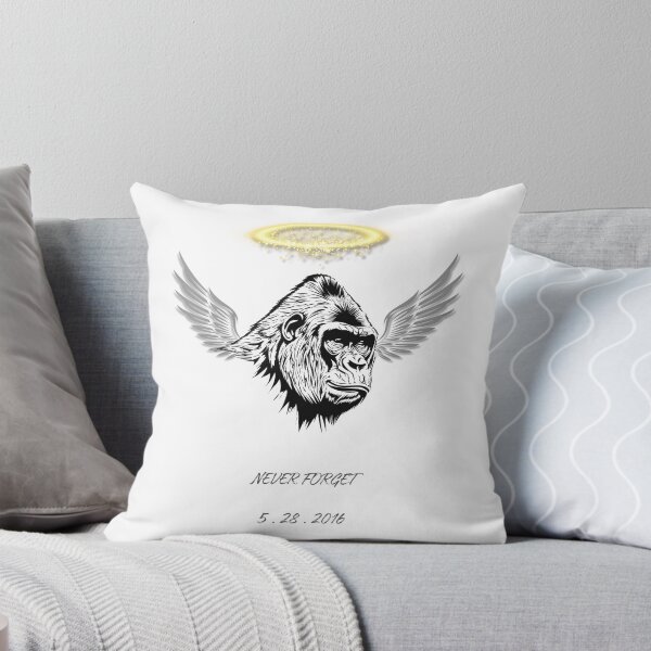Item preview, Harambe Never Forget Tribute designed and sold by ToadsGiftsnThings.