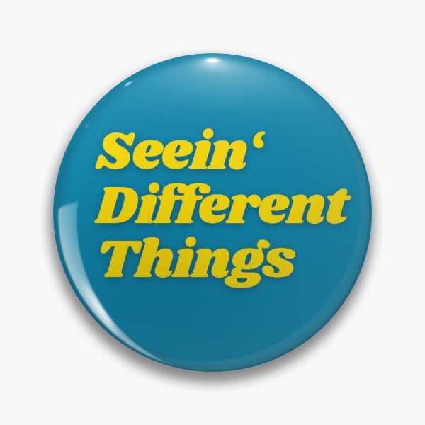 Item preview, Seein' Different Things (Retro Logo) designed and sold by Grey Area Visionaries.
