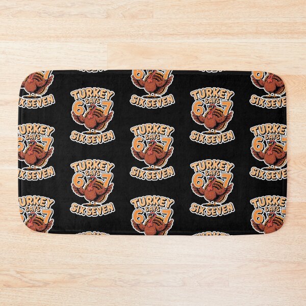 Item preview, Turkey Says Six Seven  designed and sold by WoodburyLake.