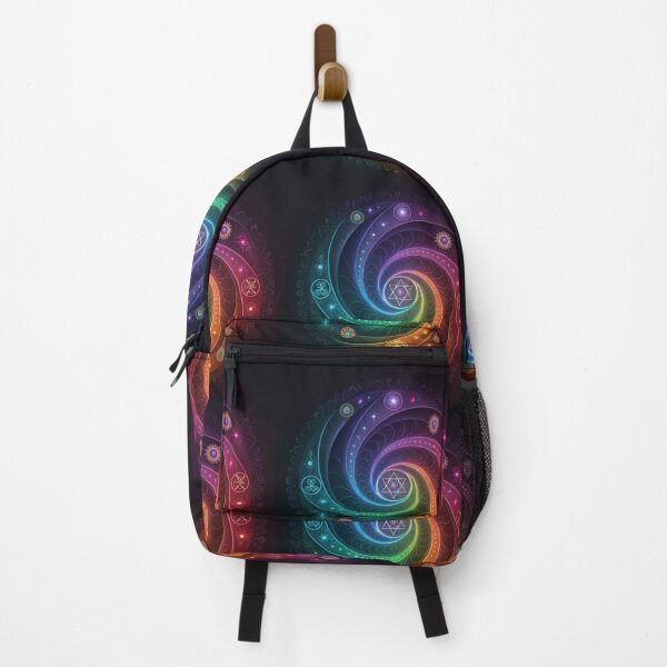 Item preview, 3 D Spiral of rainbow energy designed and sold by Lucky 777.