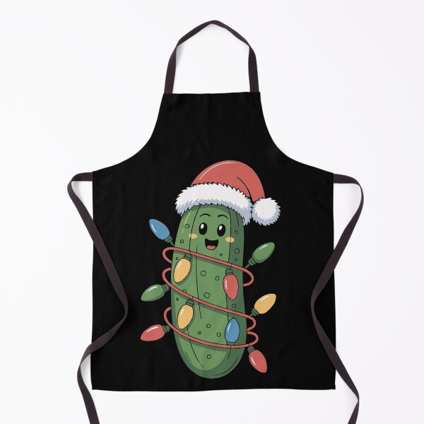 Item preview, Christmas Pickle with Santa Hat designed and sold by jkrphoto.