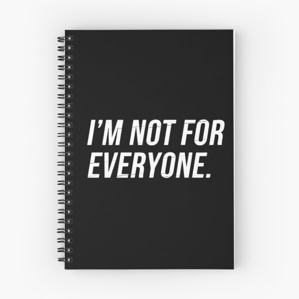 Item preview, I'm Not For Everyone |  Bold Confident Minimalist designed and sold by VibeNationArt.