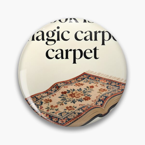 Item preview, Literary Magic Carpet Quote Poster - Enchanting Wall Art designed and sold by Cosmopolis.