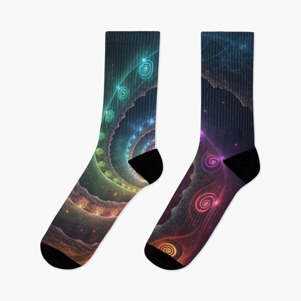 Item preview, 3 D Spiral of rainbow energy designed and sold by Lucky 777.