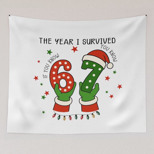 Item preview, Meme gracioso 67 Seis Siete 6 7 Maestro Navidad Gen Alfa designed and sold by Winarrts.
