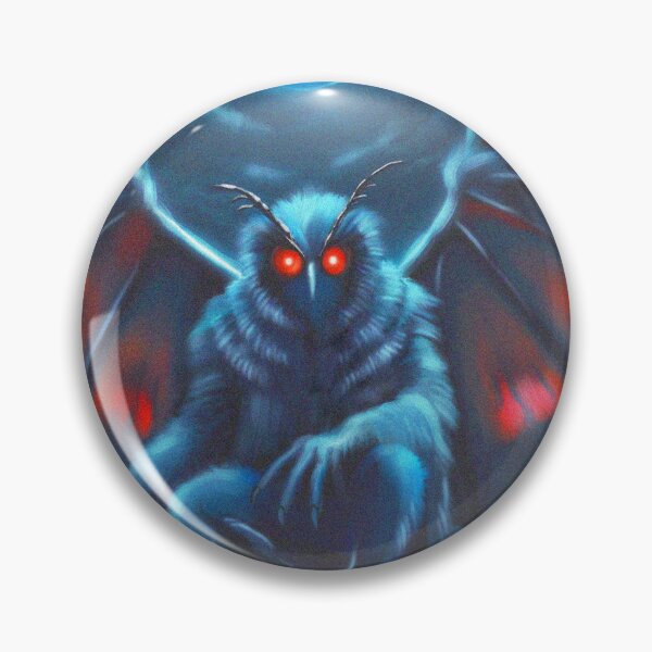 Item preview, The Owl Man Cryptid illustration art designed and sold by Vintage Designs +.