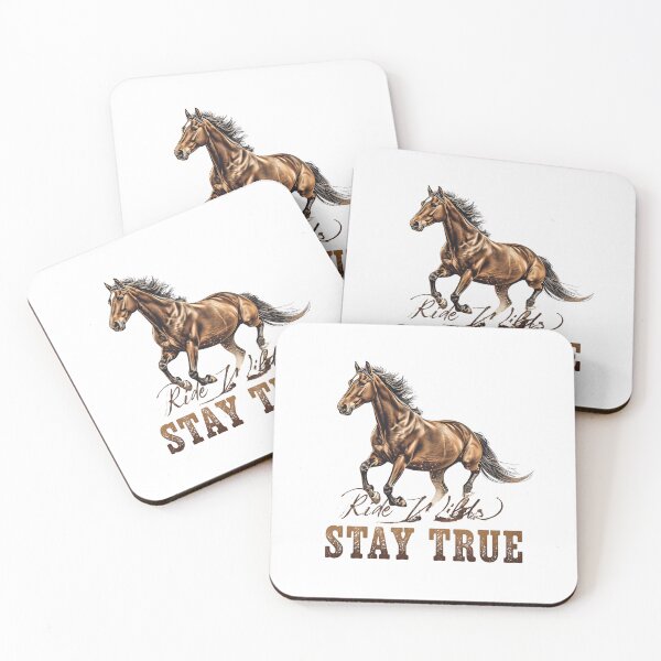 Item preview, Ride Wild, Stay True designed and sold by RisingWolfStudio.