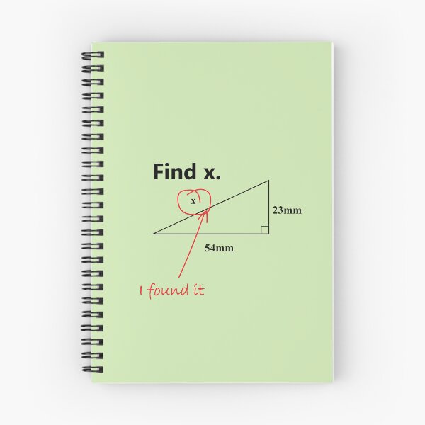 Item preview, Find X Triangle Math Joke – Funny Geometry Design | Math Humor for Students & Teachers designed and sold by sciencefacts.