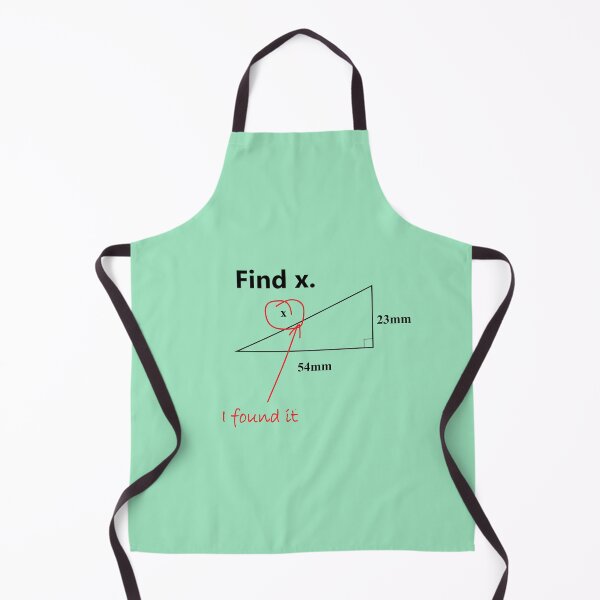 Item preview, Find X Triangle Math Joke – Funny Geometry Design | Math Humor for Students & Teachers designed and sold by sciencefacts.
