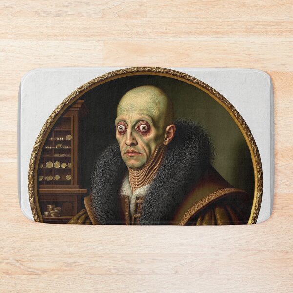 Item preview, Bog Eye'd von Crys'tylep's a creepy citizen of Innsmouth lovecraftian Deep Ones painting horror art designed and sold by Vintage Designs +.