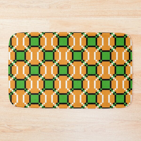 Item preview, Pixel Tennis Ball Pattern on Green designed and sold by illucalliart.