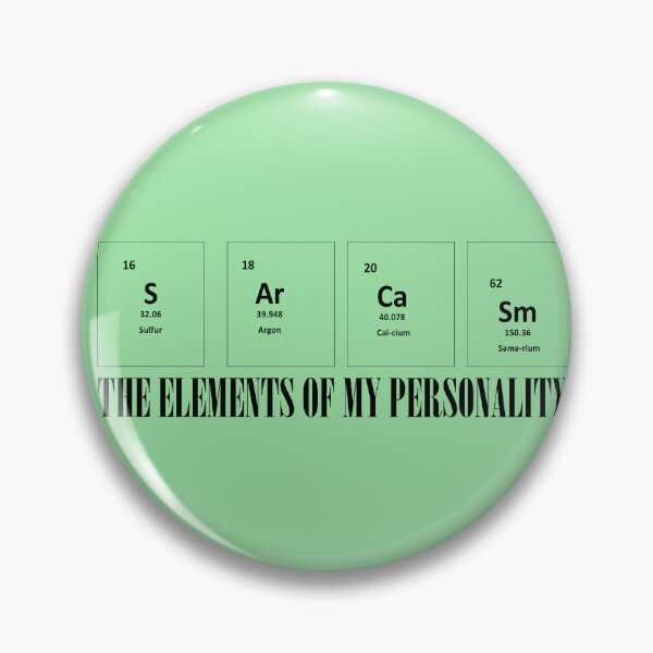 Item preview, Sracams Chemistry Design – Sulfur, Argon, Calcium & Samarium | Science Humor & Nerd Gift designed and sold by sciencefacts.