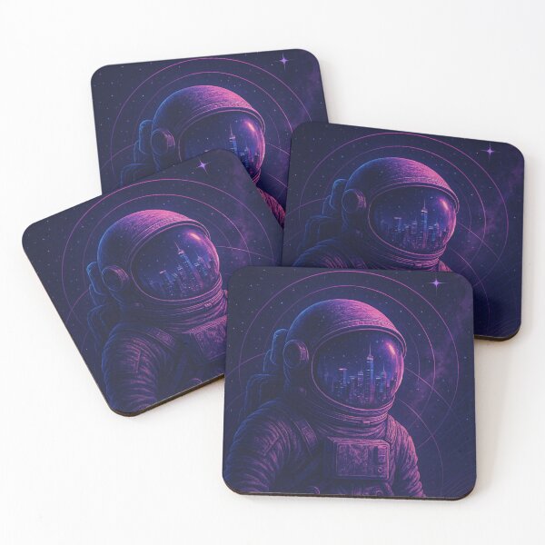 Item preview, Neon Astronaut: City Beyond the Stars designed and sold by Mo & Ko Design.