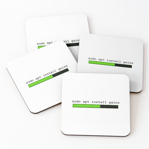 Item preview, Gym bro/Coder "Install gains" designed and sold by ONWA Designs.