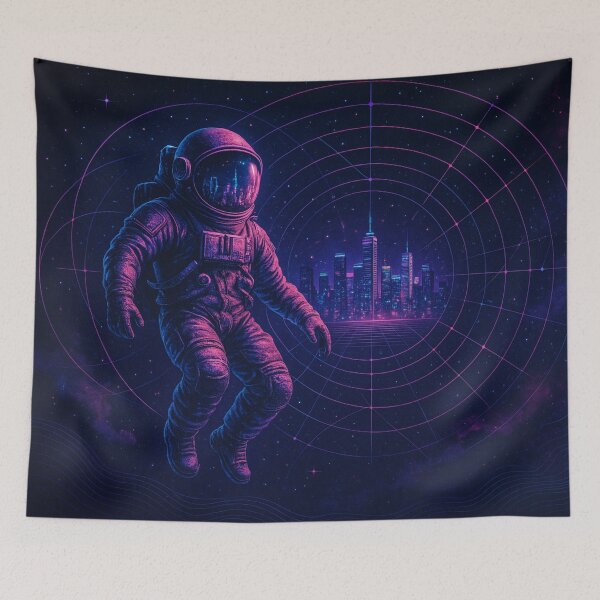 Item preview, Neon Astronaut: City Beyond the Stars designed and sold by Mo & Ko Design.