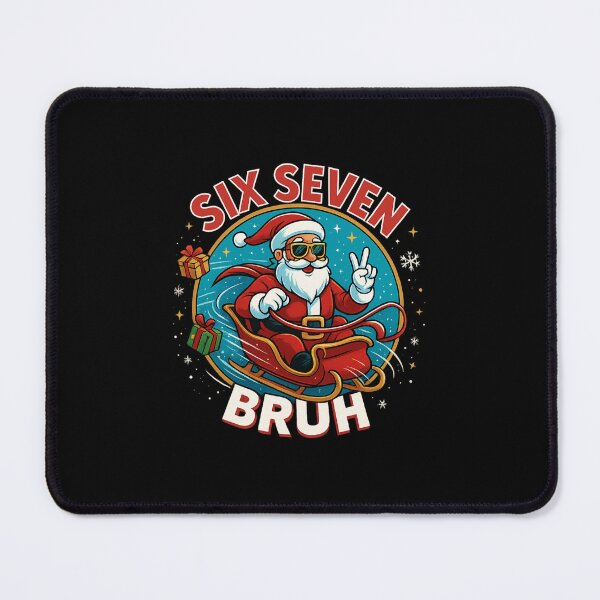 Item preview, SIX SEVEN BRUH Santa Sleigh Ride - Christmas Holiday designed and sold by DigiSudu.