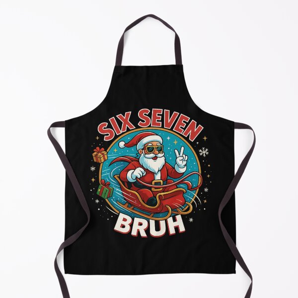Item preview, SIX SEVEN BRUH Santa Sleigh Ride - Christmas Holiday designed and sold by DigiSudu.