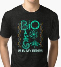 Biology Is In My Genes Tri-blend T-Shirt
