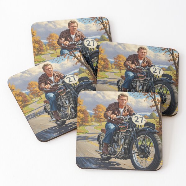 Item preview, The Coolest on Two Wheels - Autumn Ride designed and sold by Art's Diner.