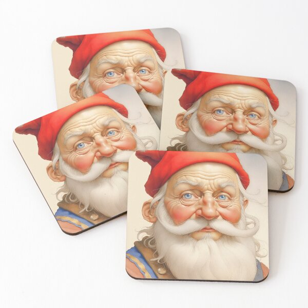 Item preview, Christmas Vintage Design Scandinavian Style Father Christmas Tompte designed and sold by LanaGustavsson.