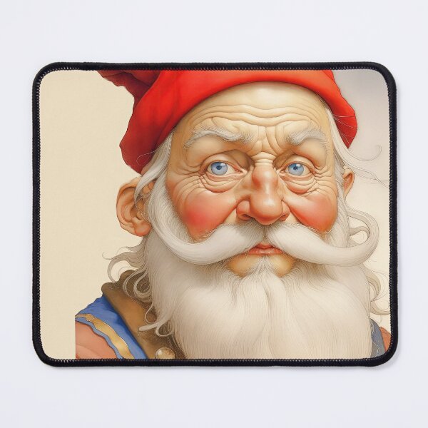 Item preview, Christmas Vintage Design Scandinavian Style Father Christmas Tompte designed and sold by LanaGustavsson.
