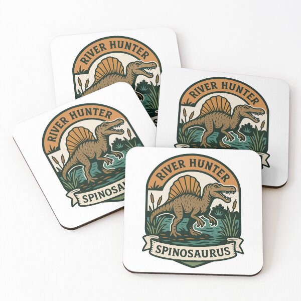 Item preview, Spinosaurus River Hunter – Prehistoric Dinosaur Illustration designed and sold by WildlifeInc.