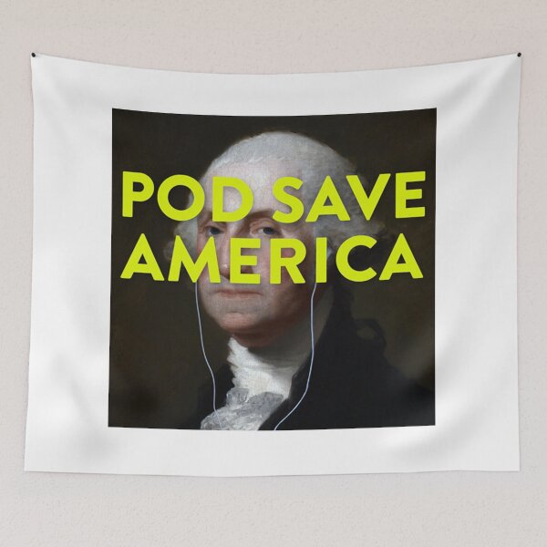 Item preview, Pod Save America Logo designed and sold by Mark Kalig.