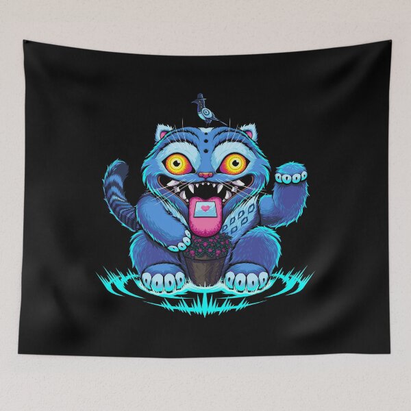 Item preview,  Lucky Derpy Blue Tiger designed and sold by zybbhorn.