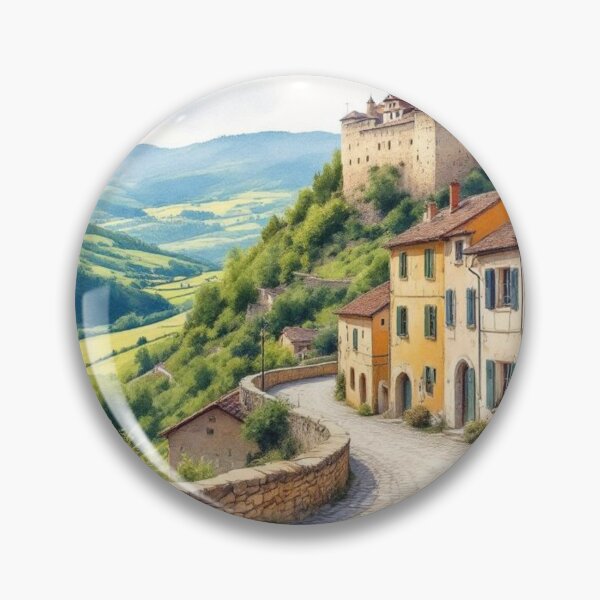 Item preview, Village in Aveyron (France - Occitanie) designed and sold by jefboutique6150.