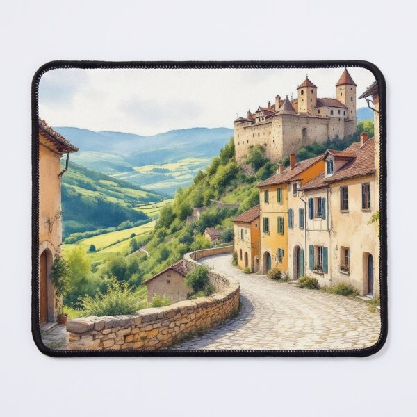 Item preview, Village in Aveyron (France - Occitanie) designed and sold by jefboutique6150.