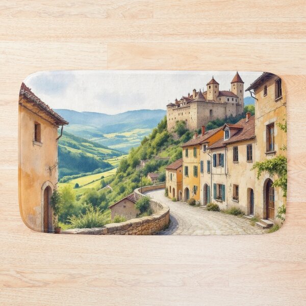 Item preview, Village in Aveyron (France - Occitanie) designed and sold by jefboutique6150.