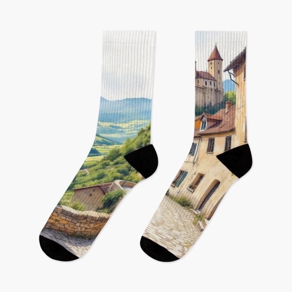 Item preview, Village in Aveyron (France - Occitanie) designed and sold by jefboutique6150.
