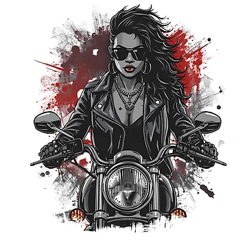 Artwork thumbnail, Fearless Rider by Snappy Doodles
