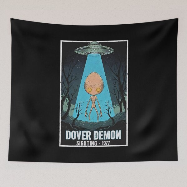 Item preview, Dover Demon UFO Encounter – 1977 Cryptid Sighting designed and sold by SidTastic .
