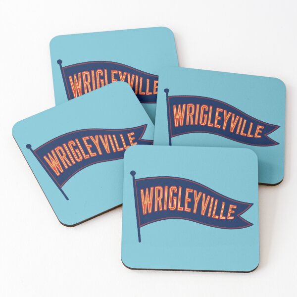 Item preview, Wrigleyville Pennant – Vintage Chicago Baseball Neighborhood Design designed and sold by ArtSpireWorks.