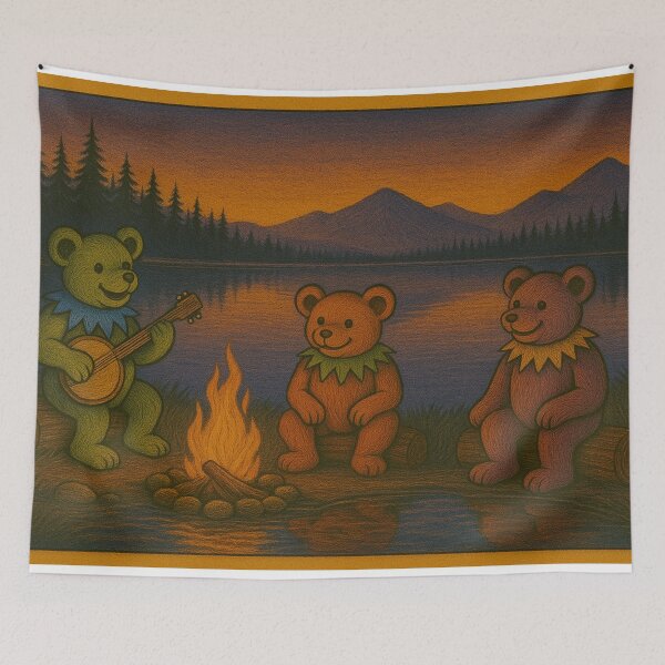Item preview, Bears by the Lake designed and sold by AlBinda.