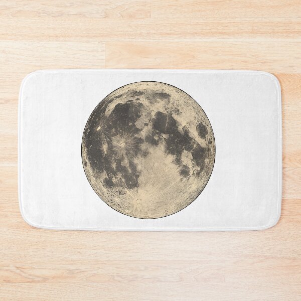 Item preview, The Full Moon in Detail designed and sold by CreativPurpose.