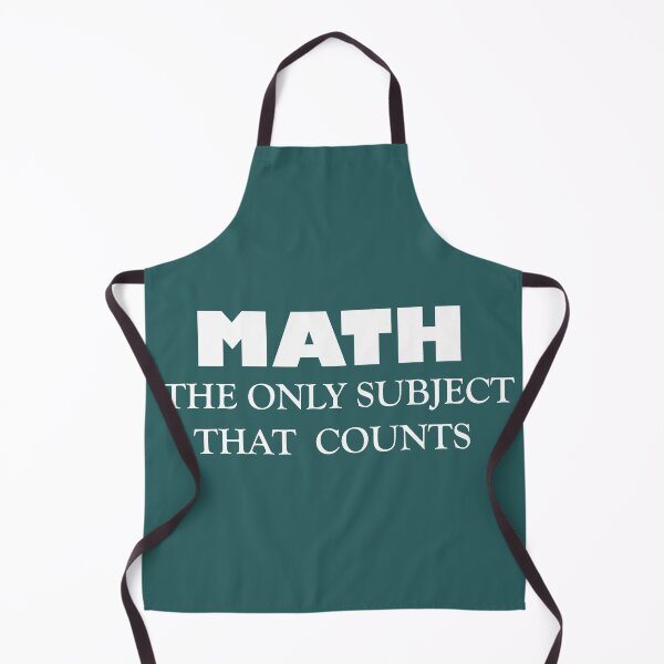 Item preview, Math the Only Subject That Counts – Funny Math Quote Design | STEM & Nerd Humor designed and sold by sciencefacts.