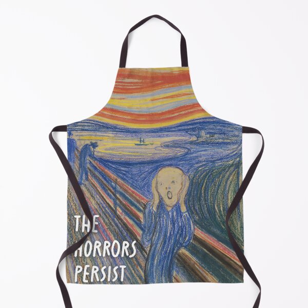 Item preview, The Horrors Persist. Munch designed and sold by AvantGardeHumor.