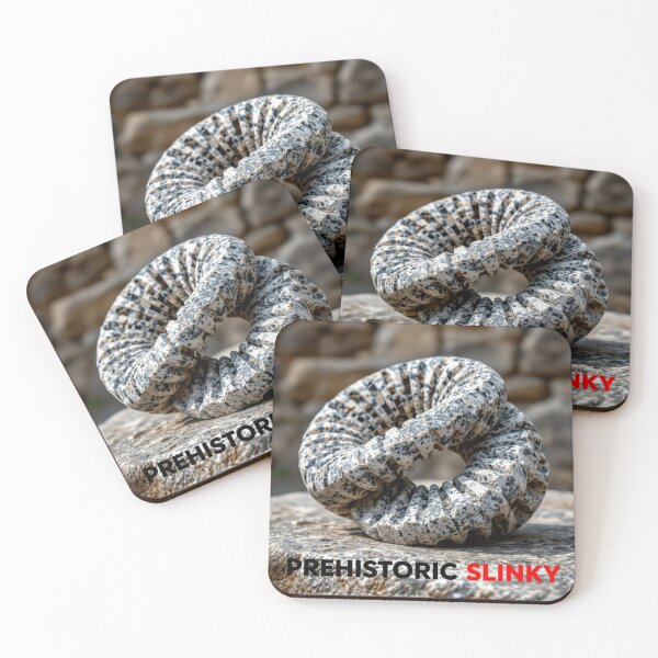 Item preview, prehistoric slinky like retro imagery  designed and sold by SmashingDeals.