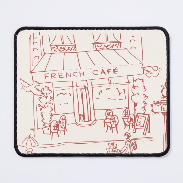 Item preview, Charming French Cafe Scene designed and sold by MurellosArt.