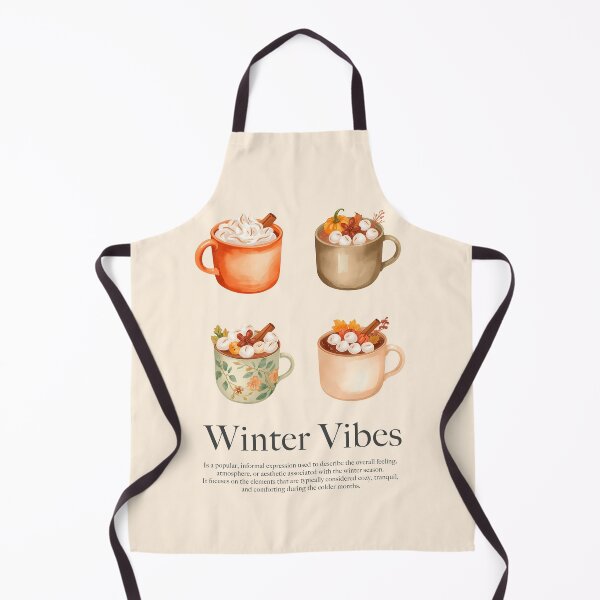 Item preview, Watercolor Illustration Winter Vibes Cozy Hot Chocolate designed and sold by ElizabethCoelho.